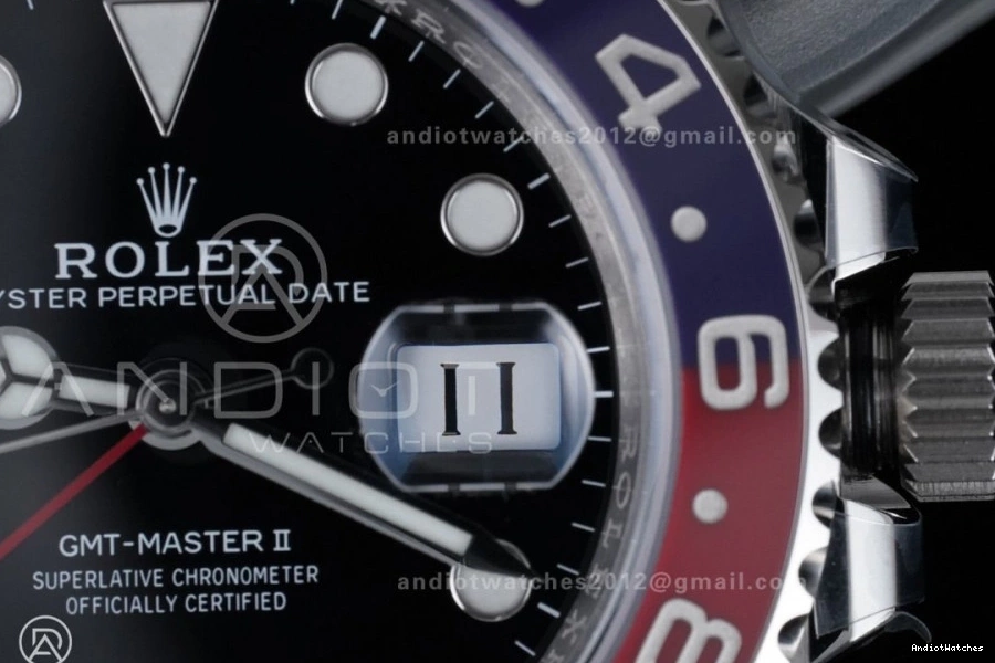 Pepsi BLRO SS Bracelet SH3285 ARF Bezel GMT 858 (UV II 1:1 904L Master New ) Best Edition Oyster On 126710 V OdorResistant 0913